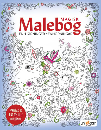 Magisk Malebog - Enhjørninger - picture