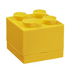 <div>LEGO Mini Madopbevaringsboks 4 - Gul</div> - picture