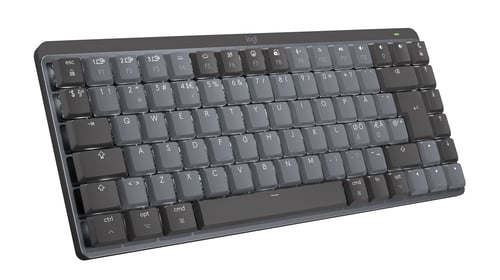 Logitech - MX Mechanical Mini for Mac Minimalist Wireless Illuminated Keyboard SPACE GREY - Nordic - picture