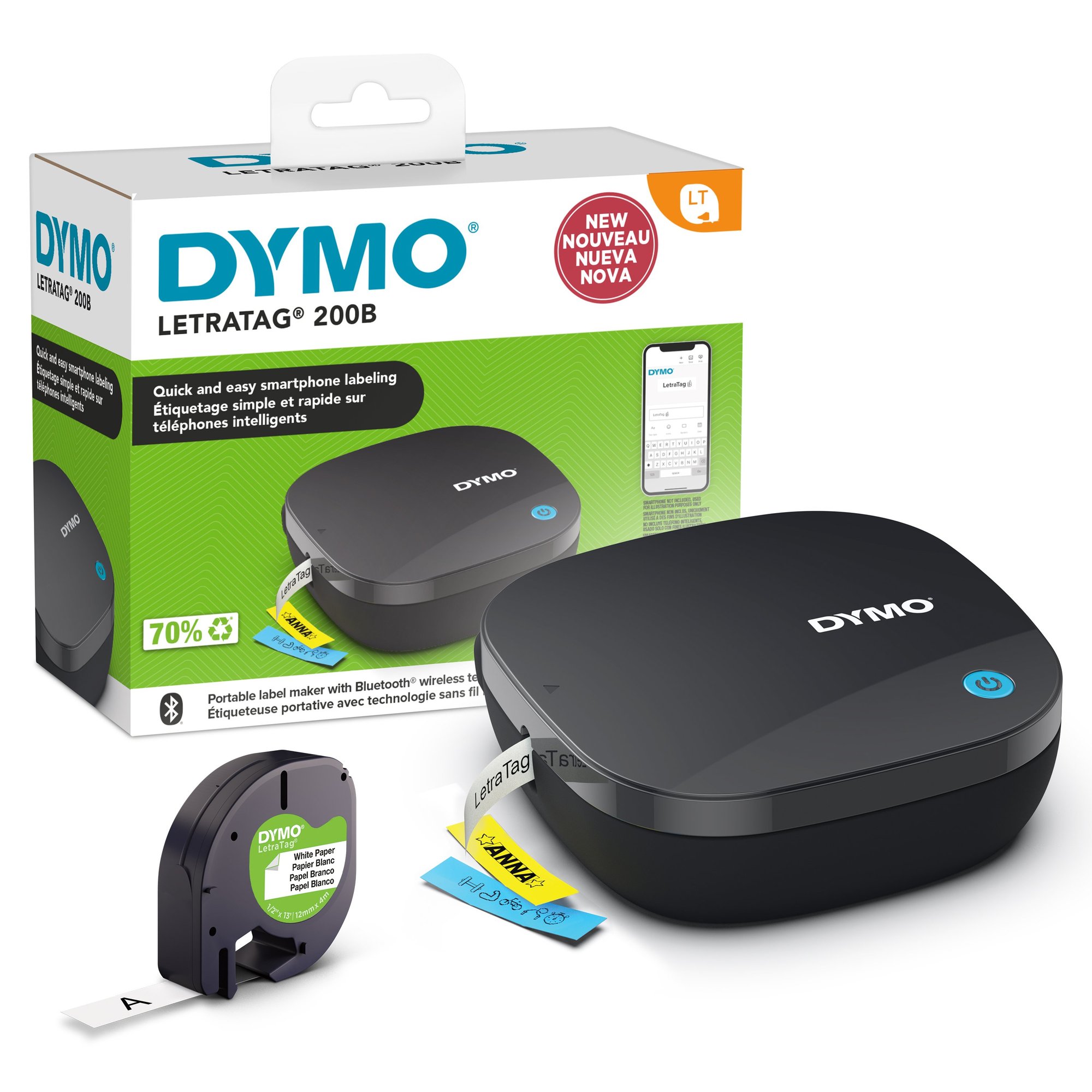 DYMO - LetraTag 200B Bluetooth Label Maker (2172855)_0