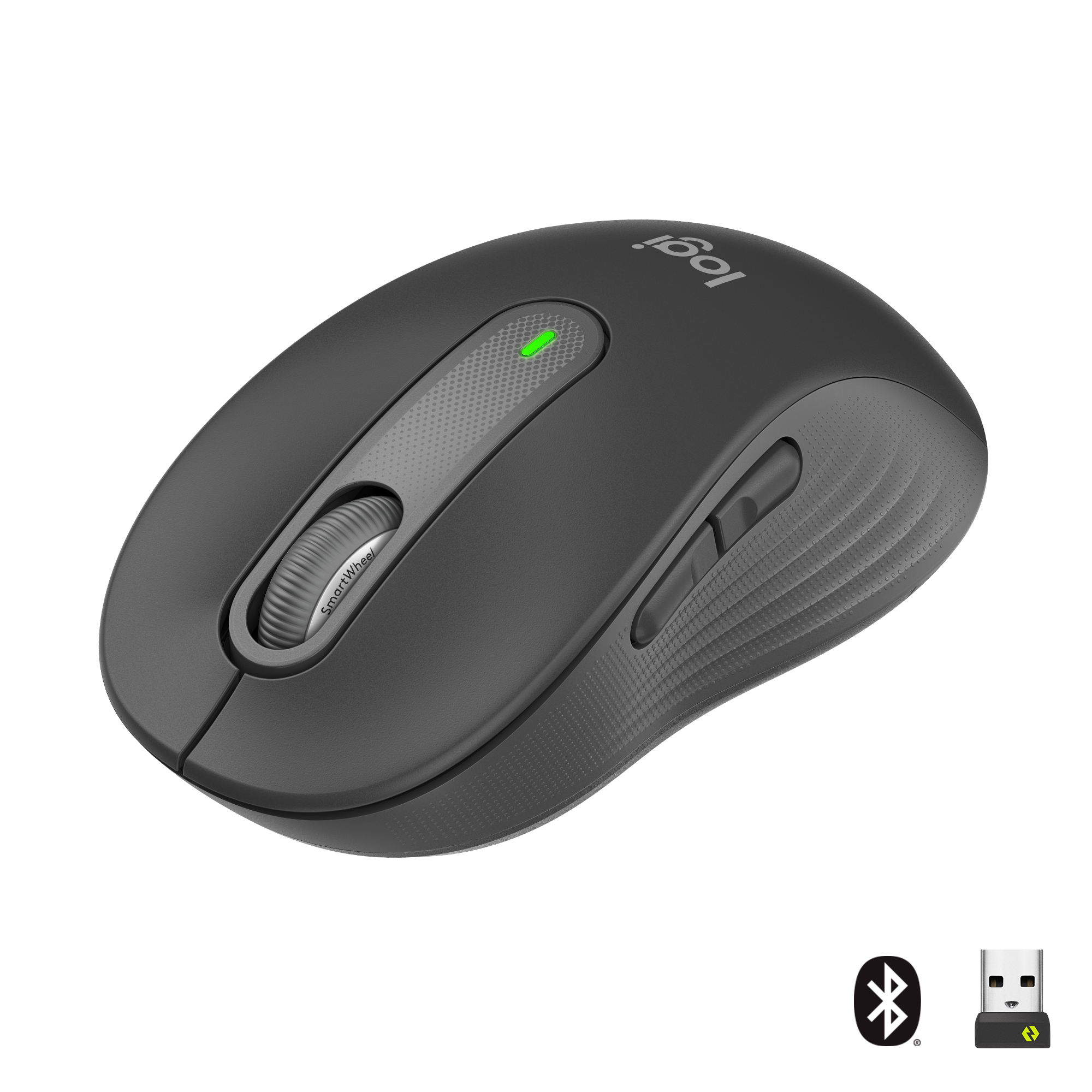 Logitech - M650 Signature - Large Wireless Mouse -  Graphite_0