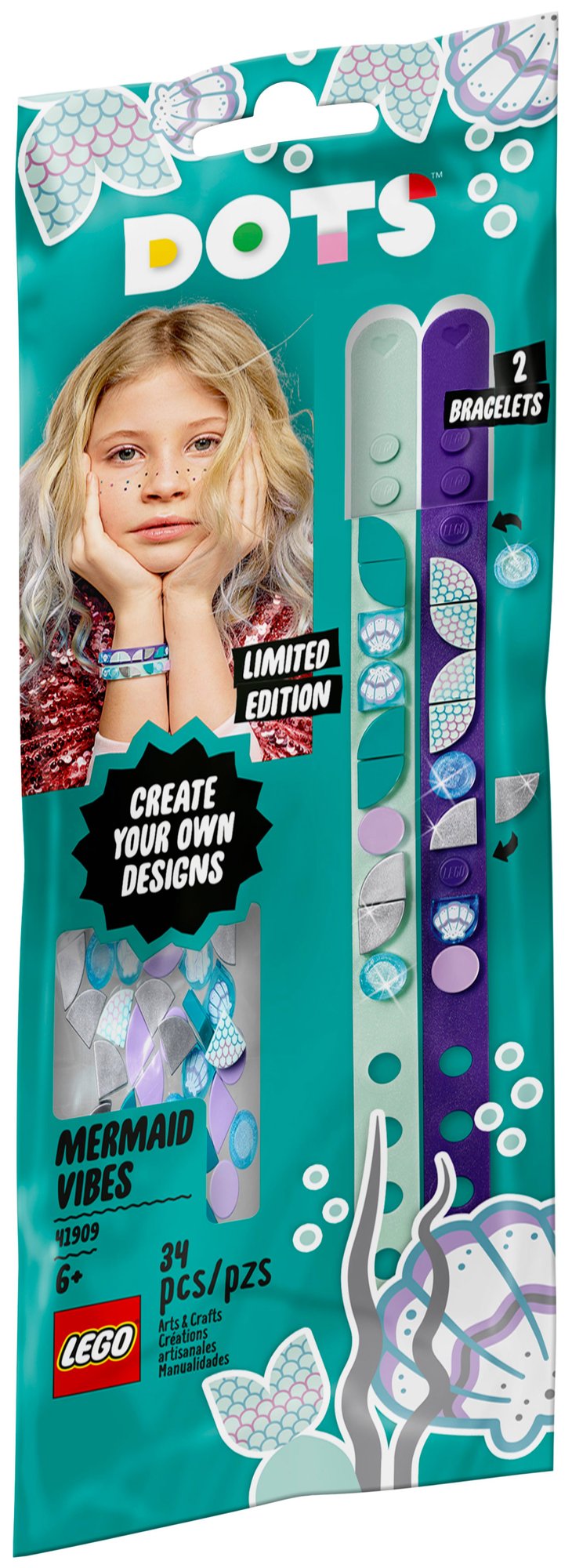 LEGO DOTS Armbånd med havfruestemning (41909)_0