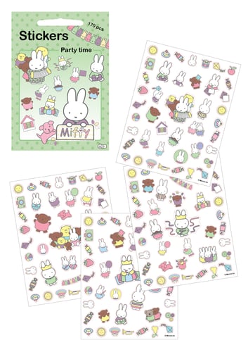 Miffy Stickers -  Venner_0