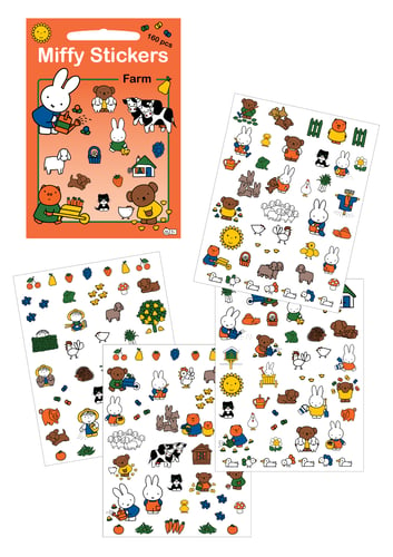 Miffy Stickers -  Bondegård - picture