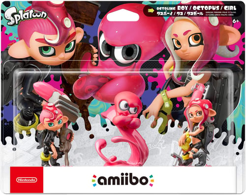 Nintendo Amiibo Splatoon Octoling - 3 paket_0