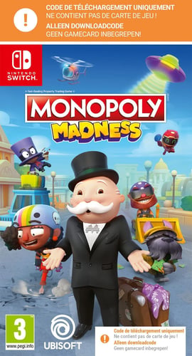 Monopoly Madness  (Code In Box) (FR- Multi in game) 3+ - picture