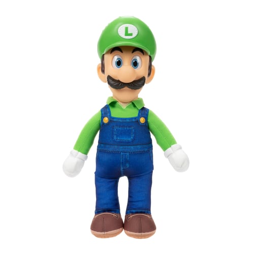 Super Mario Movie - Roto Bamse Luigi (38 cm)_0