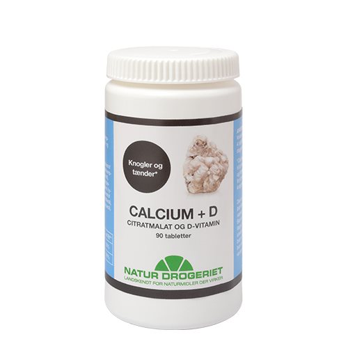 Natur Drogeriet, Calcium + D tabletter, 90 stk._0