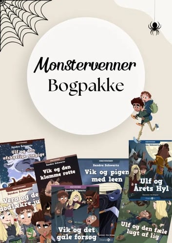 Monstervenner Bogpakke - picture