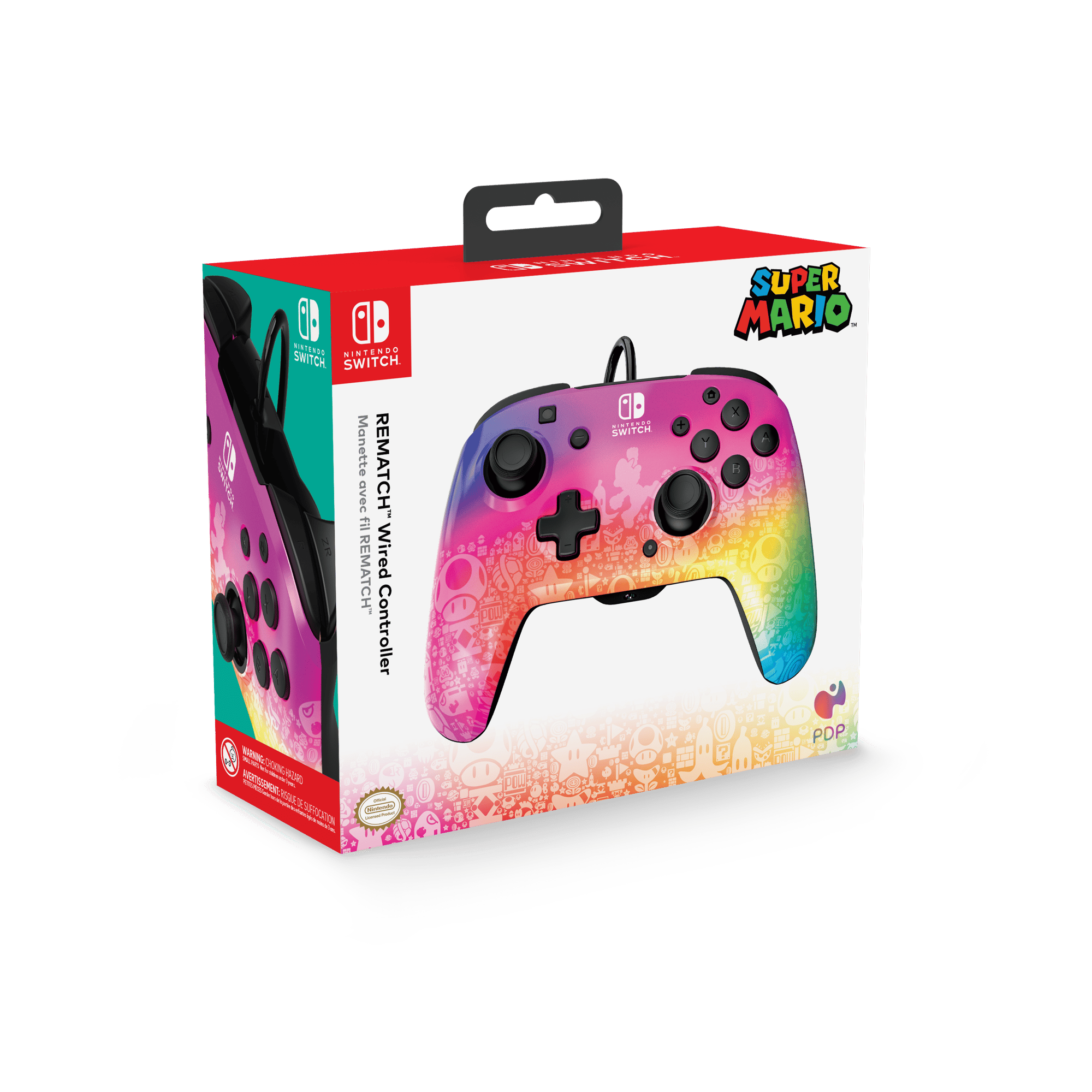 PDP Rematch Wired controller - Star Spectrum_0