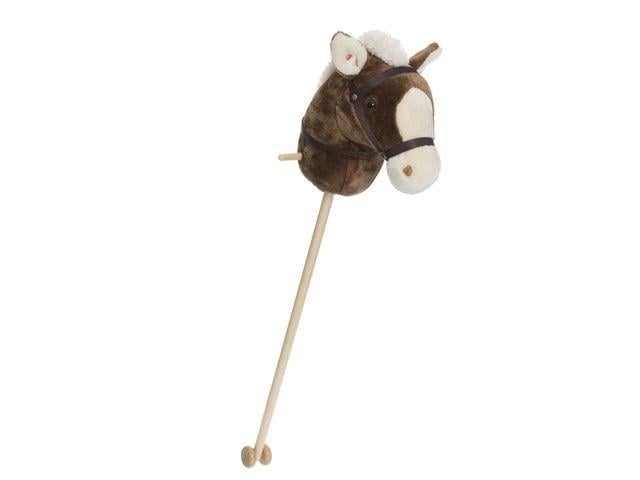 Teddykompaniet - Hobby Horse w. sound, brown - TK12567_0
