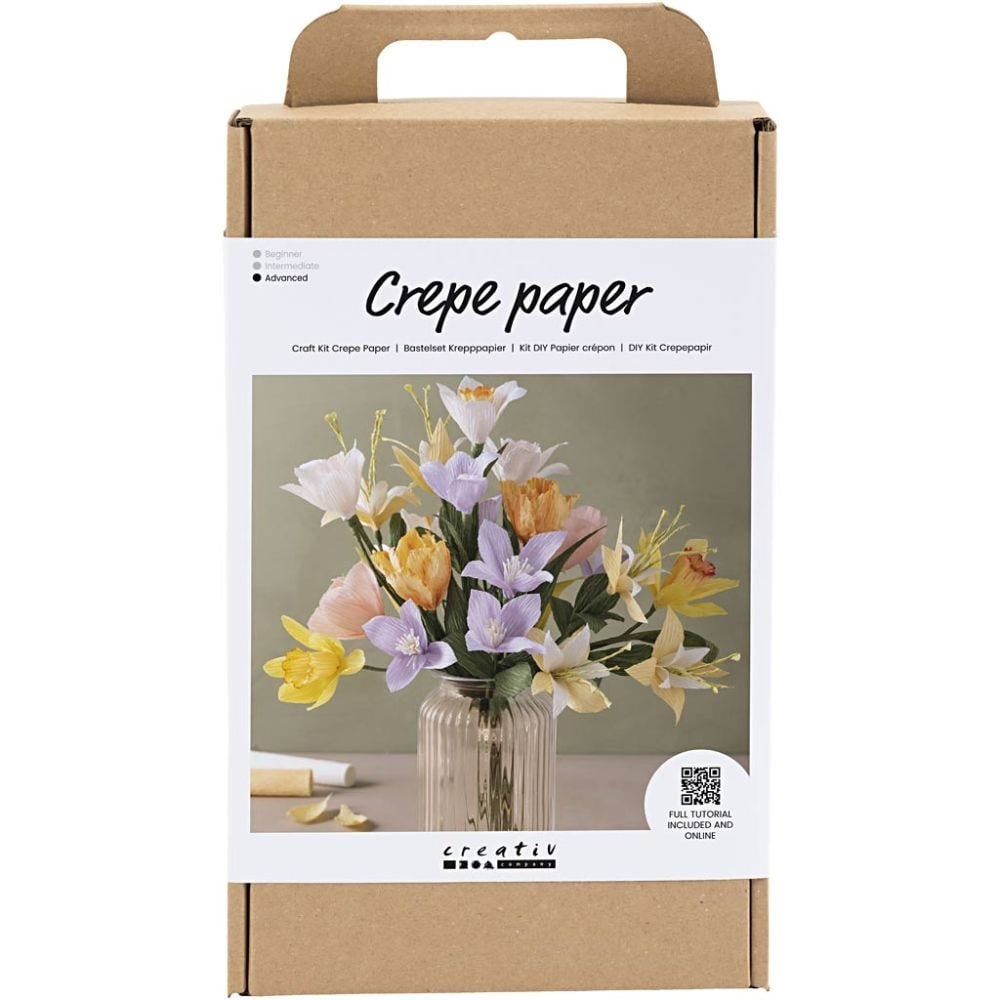 DIY Kit - Crepe paper, 1 set (977534)_0
