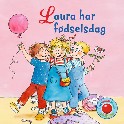 Snip Snap Snude: Laura har fødselsdag - KOLLI á 12 stk. - pris pr. stk. ca. kr. 14,95_0