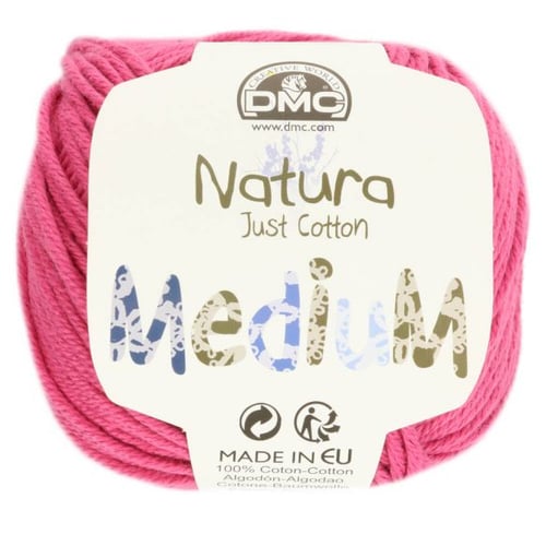 DMC Natura Medium 444 Pink_0