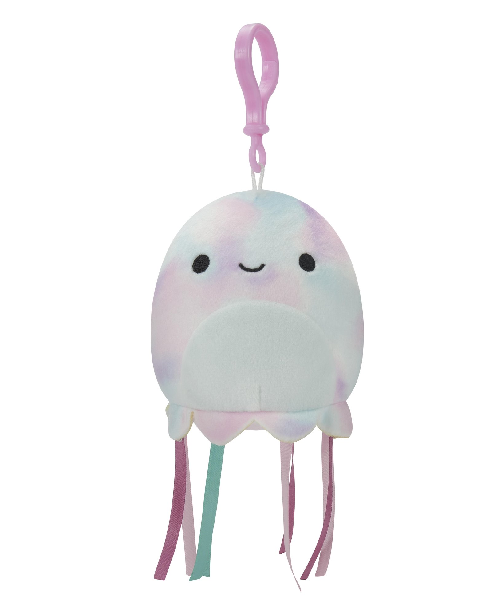 Squishmallows - 9 cm Plush P14 Clip On - Tie Dye Jellyfish_0