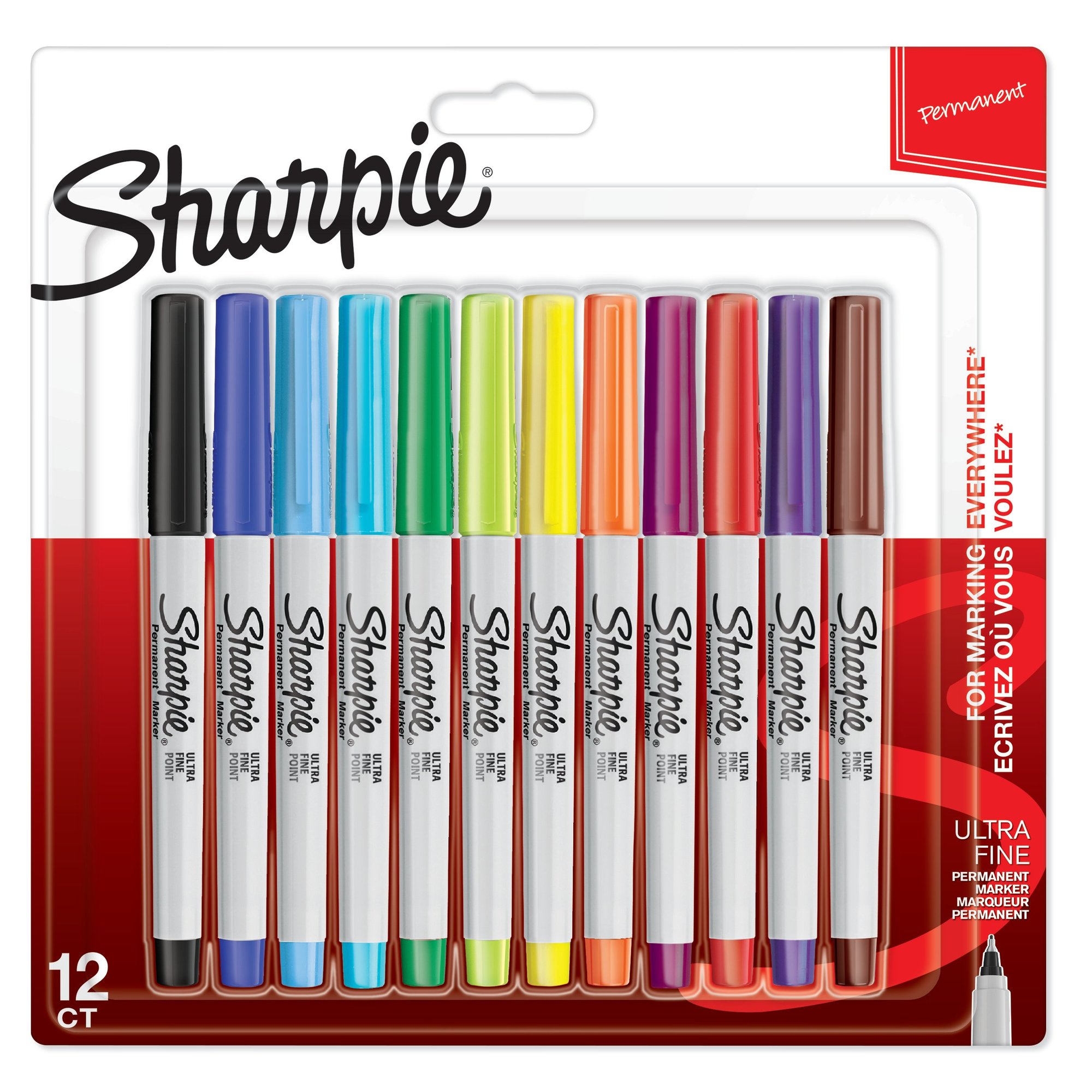 Sharpie - Permanent Markers - Ultra Fine Point (2065408)_0