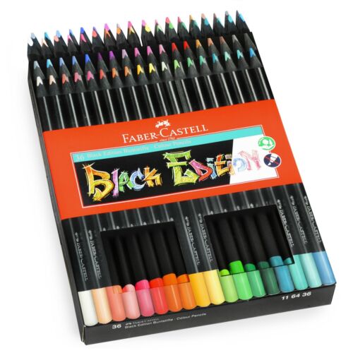 Faber-Castell - Black Edition Colour Pencils - 36 pcs (116436)_0