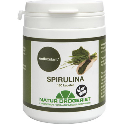 Natur Drogeriet, Spirulina kapsler 320 mg, 180 stk._0