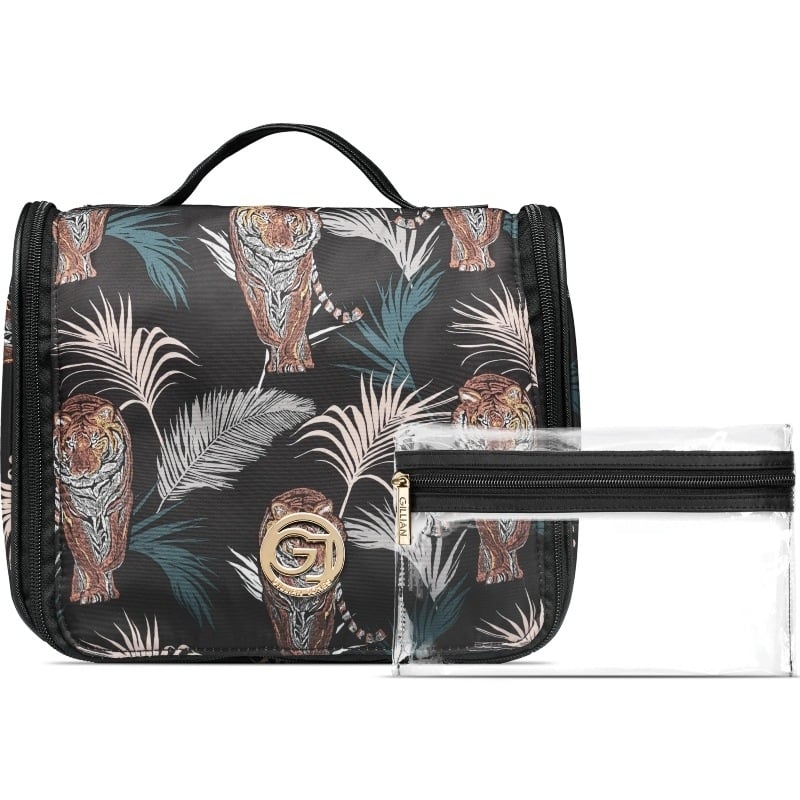 Gillian Jones - Spa Hang Up Organizer - Palm Print_0