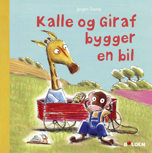 Kalle og Giraf bygger en bil_0