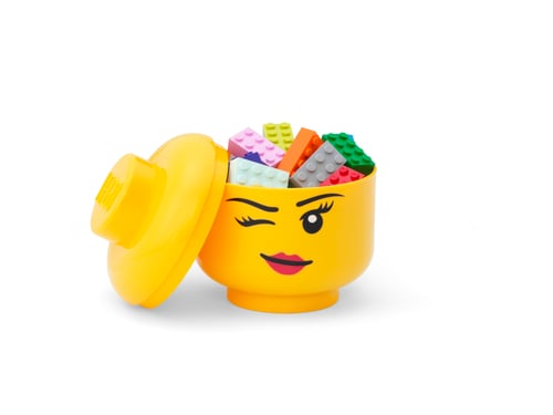 <div>LEGO Storage Head - Flashing Girl</div>_1