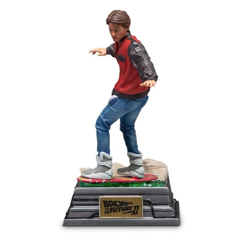 Back to the Future II - Marty McFly on Hoverboard Statue Art Scale 1/10_0