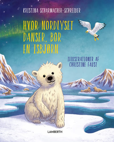 Hvor Nordlyset danser, bor en isbjørn - picture