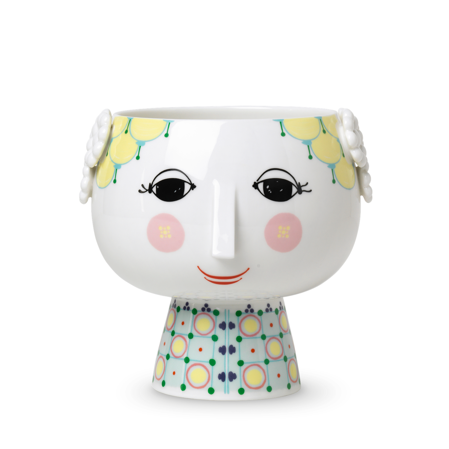 Bjørn Wiinblad - Eve Urtepotte - Gul_0