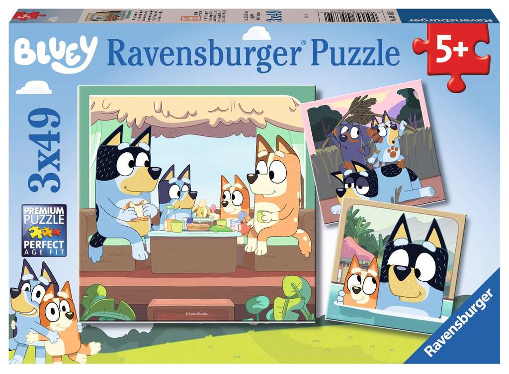 Ravensburger - Bluey 3x49p - (10105685)_0
