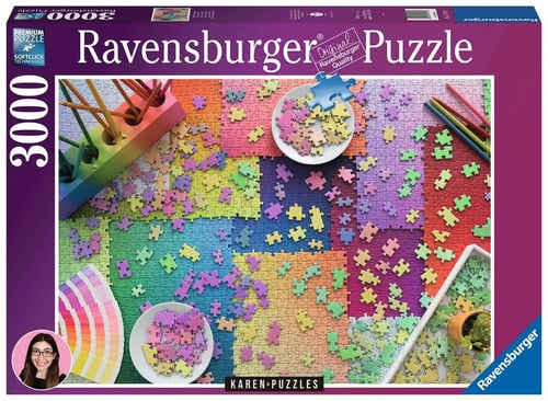 Ravensburger - Puzzles On Puzzles 3000p - picture