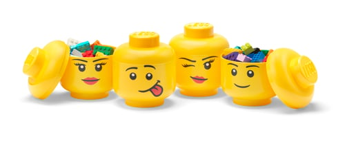 LEGO Storage Head Mini Set 4 st._1