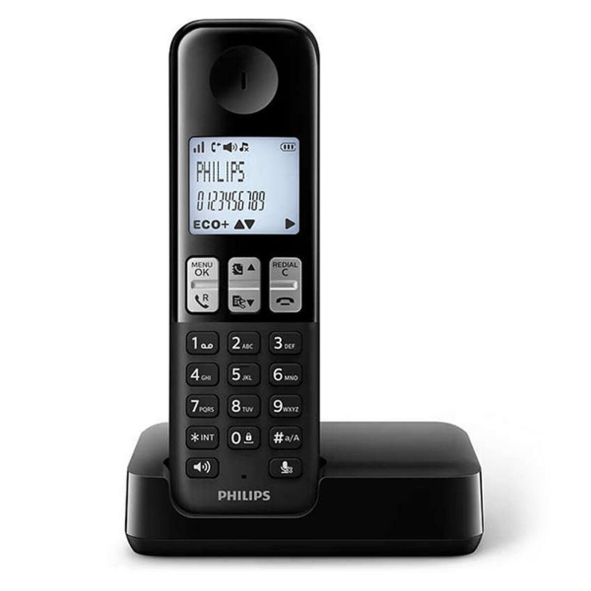 Wireless Phone Philips D2501B/34 DECT Black_2