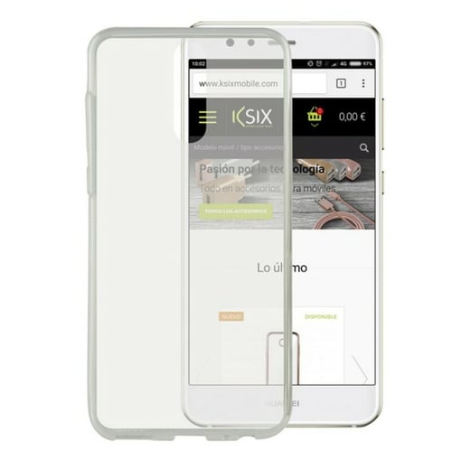 Mobilcover Huawei Mate 10 Lite Flex Ultrafina Gennemsigtig_4