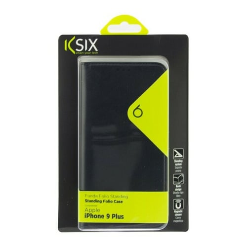 Folie Cover til Mobiltelefon Iphone Xs Max KSIX Sort_8