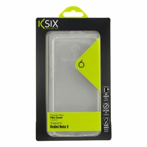 Mobilcover Xiaomi Redmi Note 5 KSIX Flex TPU Gennemsigtig_5