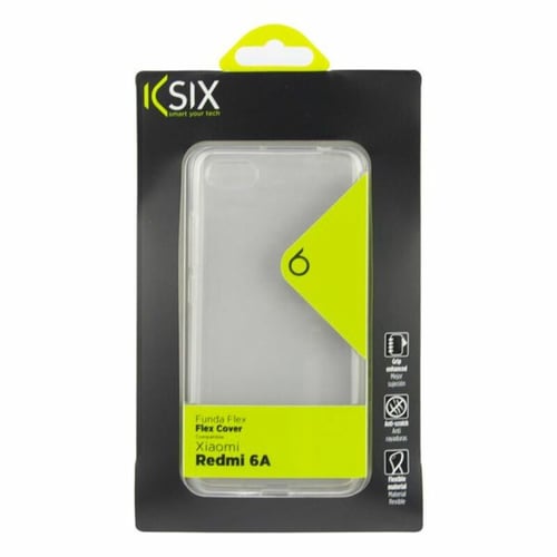 Mobilcover Xiaomi Redmi 6a KSIX Flex TPU Gennemsigtig_3