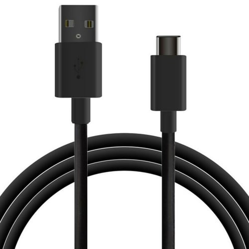 USB-C-kabel till USB KSIX 1 m Svart_1