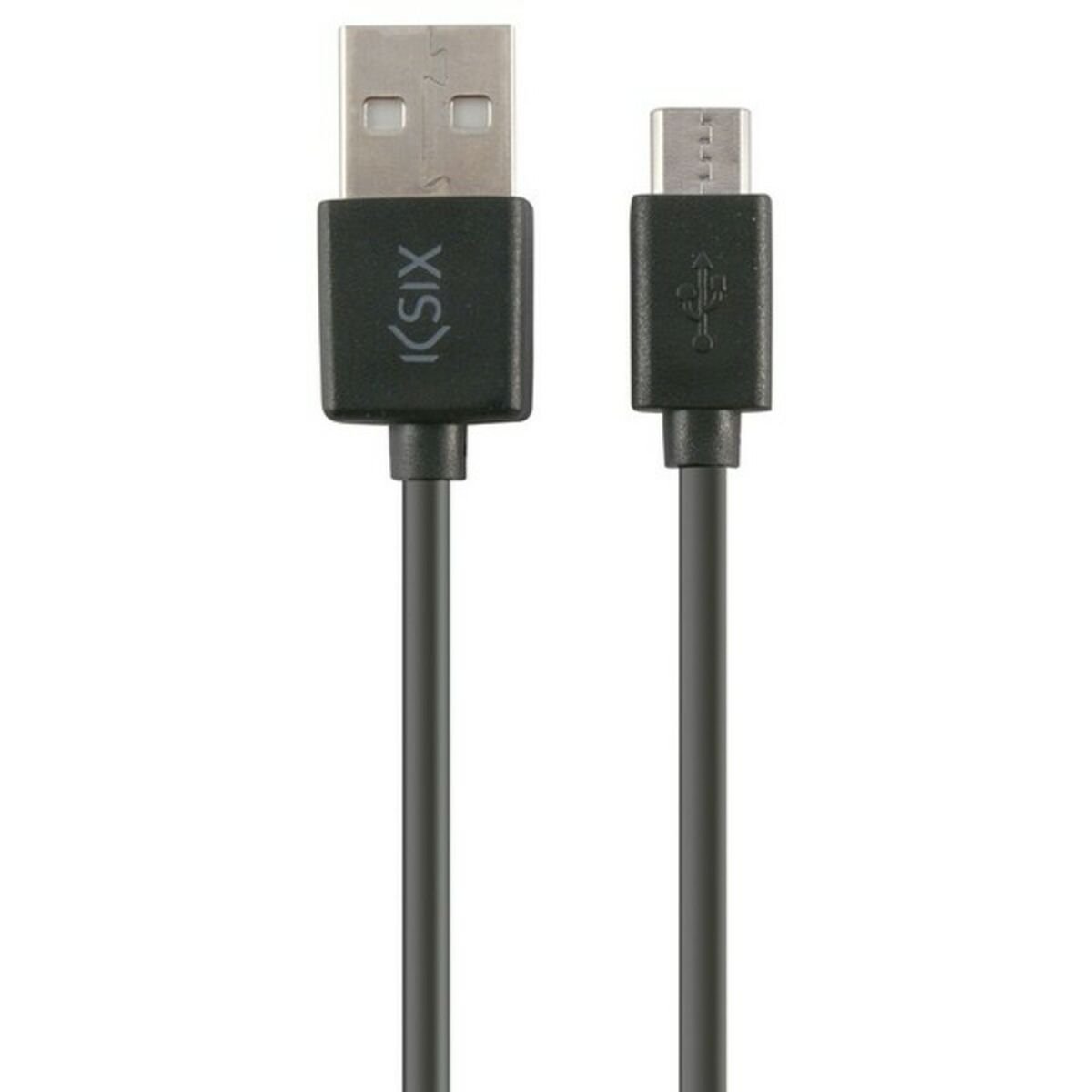 USB Cable to Micro USB Contact 1 m Black_1
