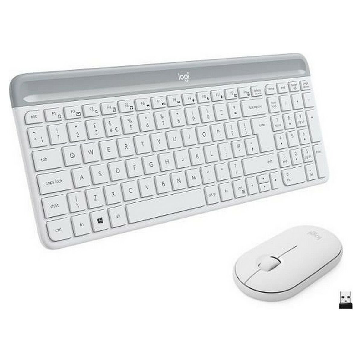 "Mouse & Keyboard Logitech  MK470 White QWERTY"_2