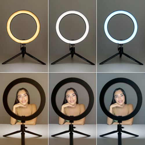 Selfie Ring Light med stativ og fjernbetjening Youaro InnovaGoods V0103280_20