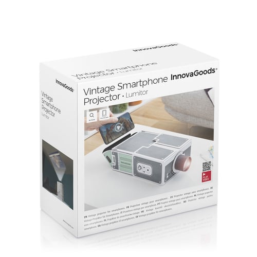 "Vintage projektor til smartphones Lumitor InnovaGoods"_5