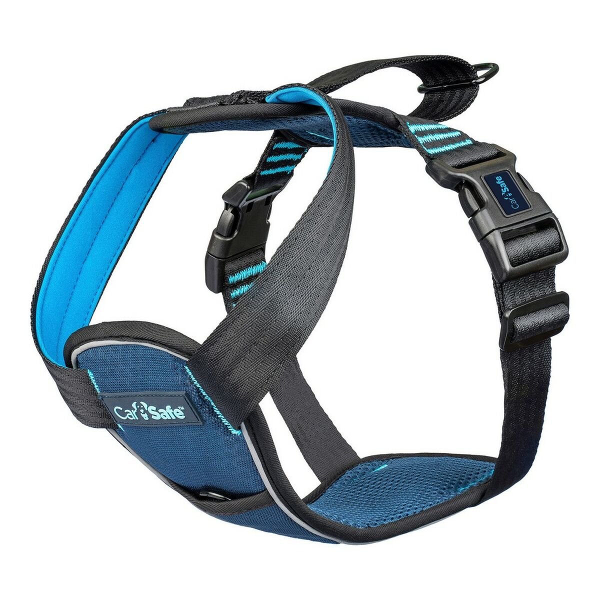 "Dog Harness Company of Animals Carsafe Crash Tested 54 cm Blue Travel"_5