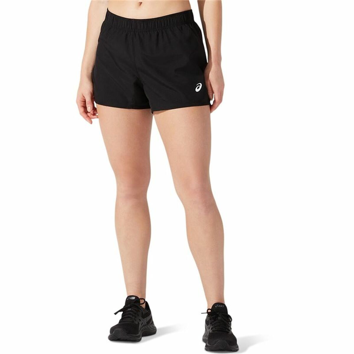 Sports Shorts Asics 4IN Lady Black_4