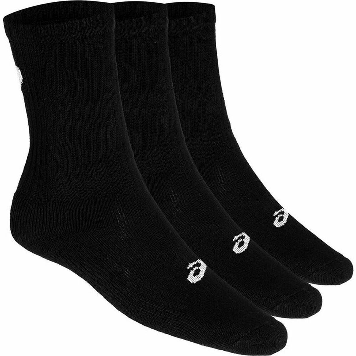 Sports Socks Asics Crew 3PPK Black_7