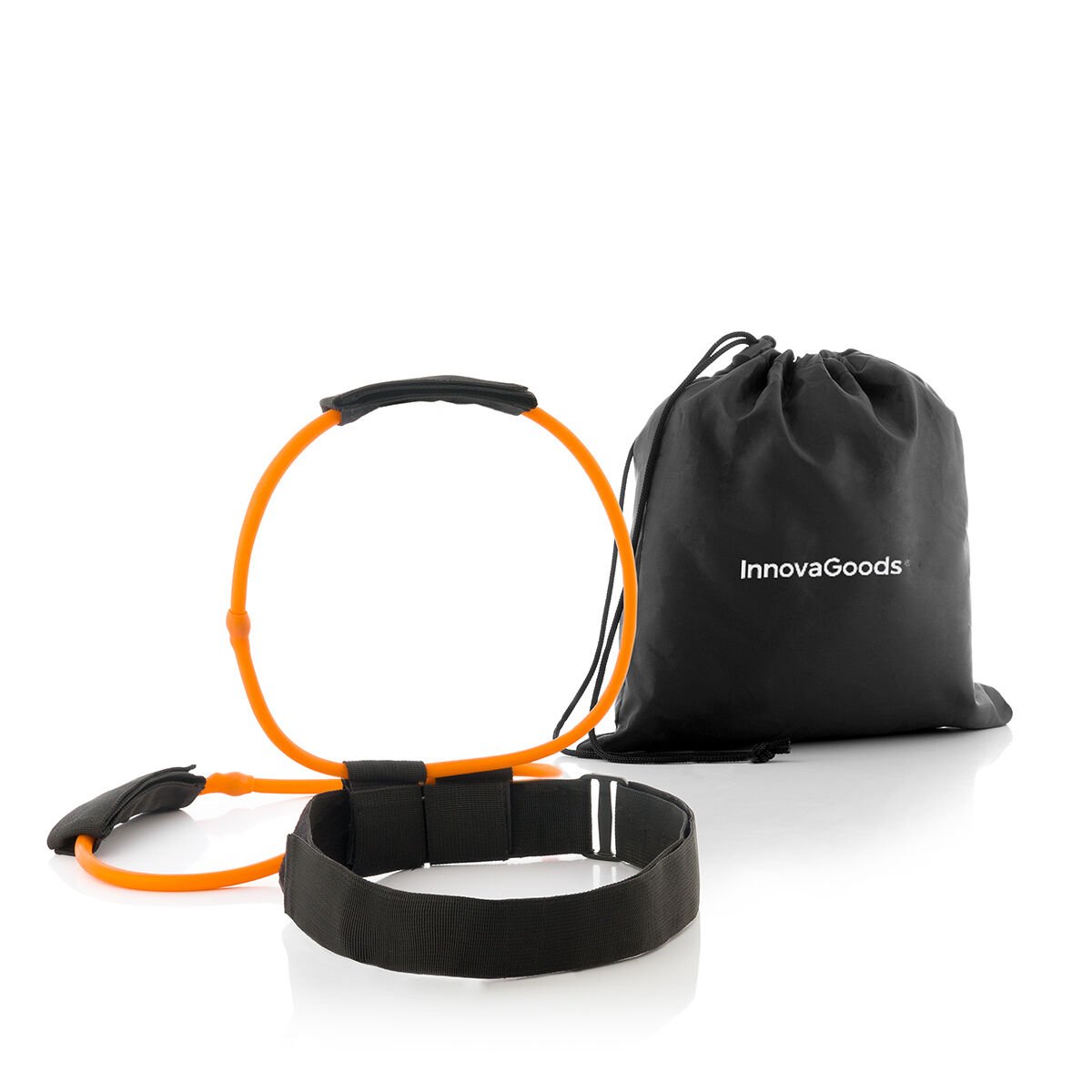 Belt with resistance bands for Glutes and Exercise Guide Bootrainer InnovaGoods_10