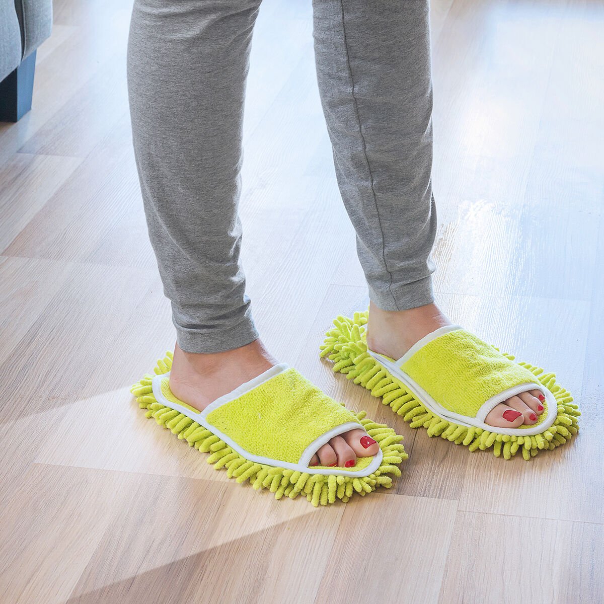 InnovaGoods Mop & Go Slippers_5