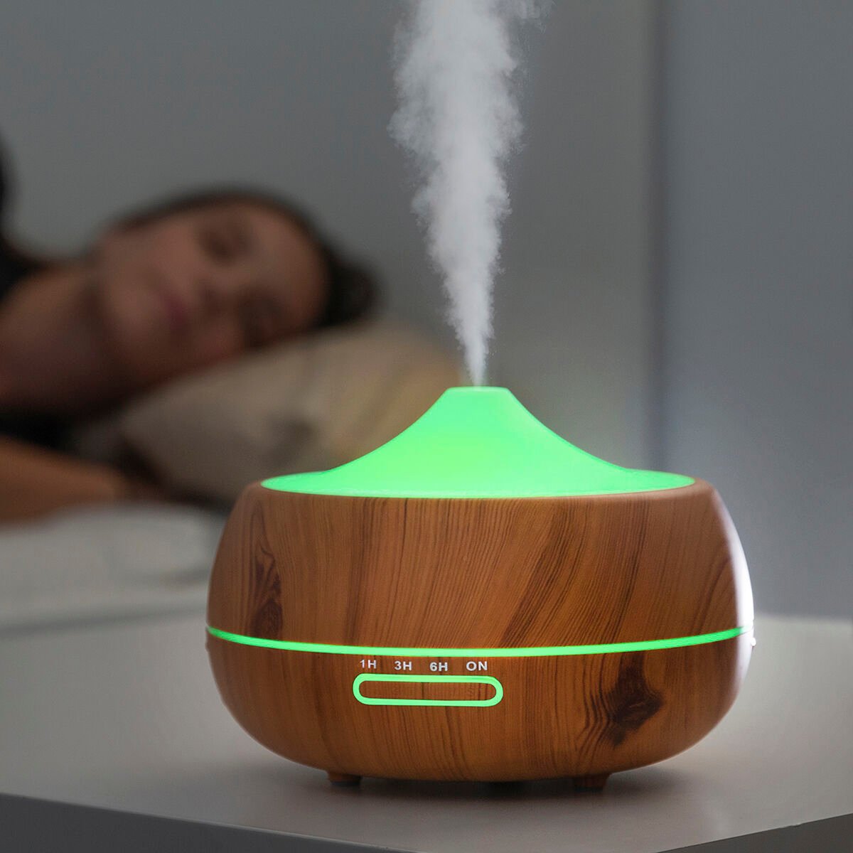 InnovaGoods Wooden-Effect Aromatherapy Humidifier_46