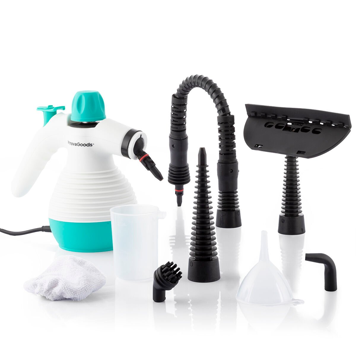 Multi-purpose, 9-in-1 Hand-held Steamer with Accessories Steany InnovaGoods 0,35 L 3 Bar 1000W_17