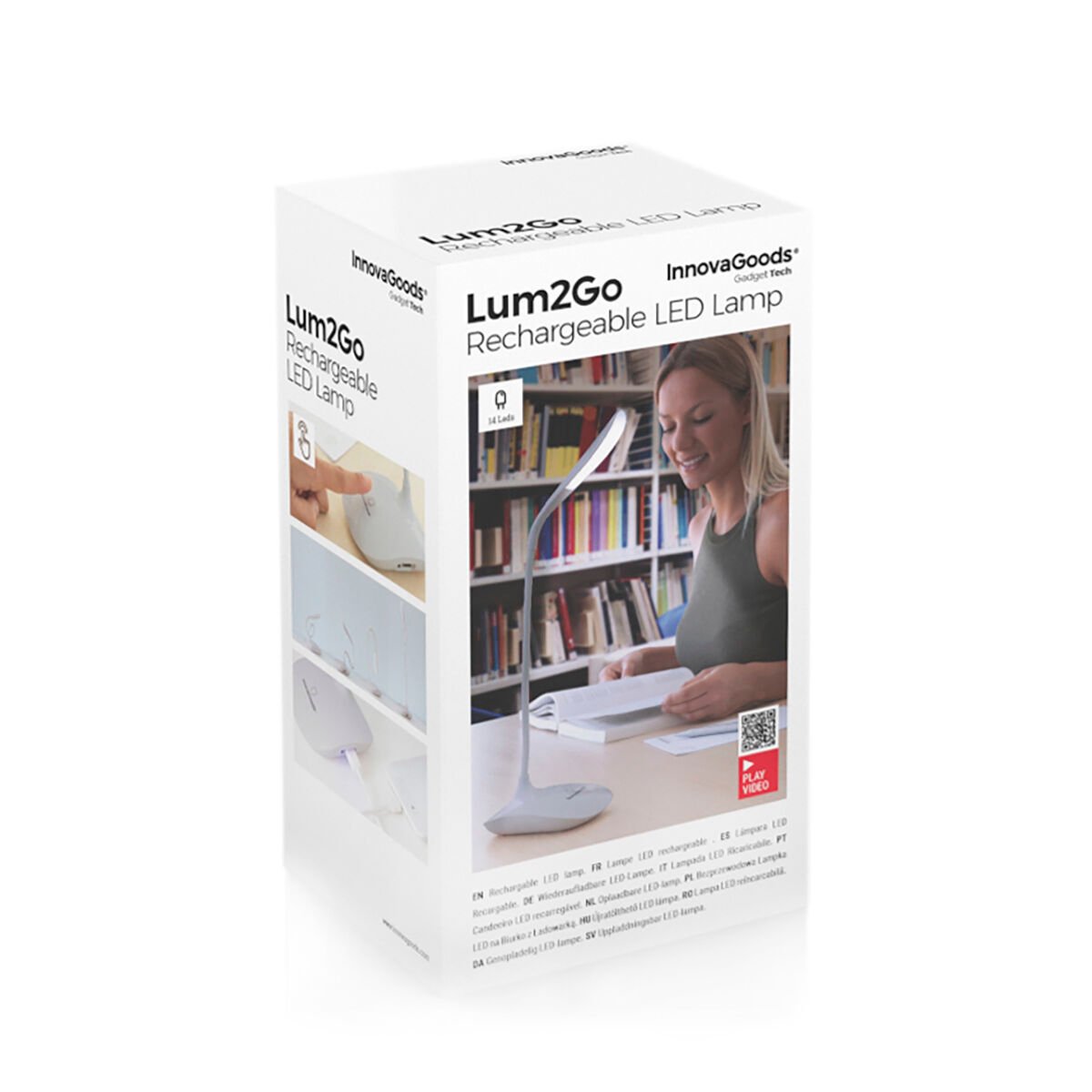 Rechargeable Touch-sensitive LED Table Lamp Lum2Go InnovaGoods_7