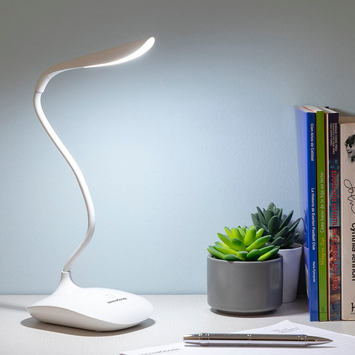 Rechargeable Touch-sensitive LED Table Lamp Lum2Go InnovaGoods_36